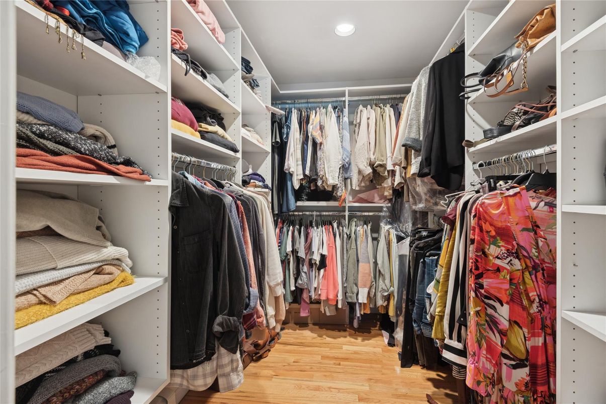Interior, Recessed Lighting, Walk-in Closets, Wood Texture Flooring