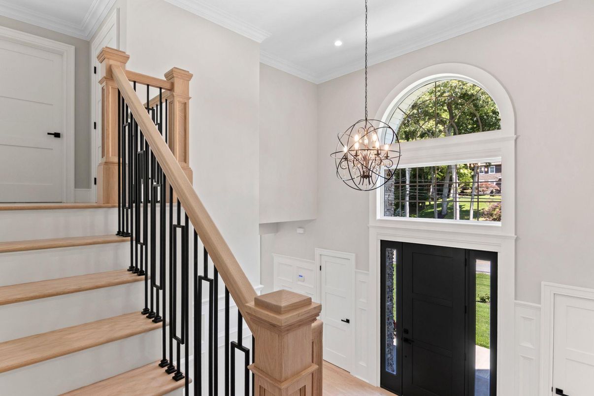 Chandelier, Interior, Recessed Lighting