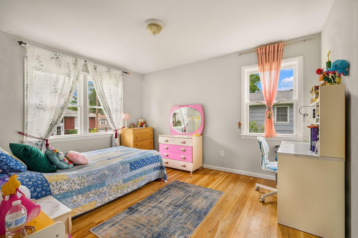 Bedroom, Home Office, Interior, Wood Texture Flooring