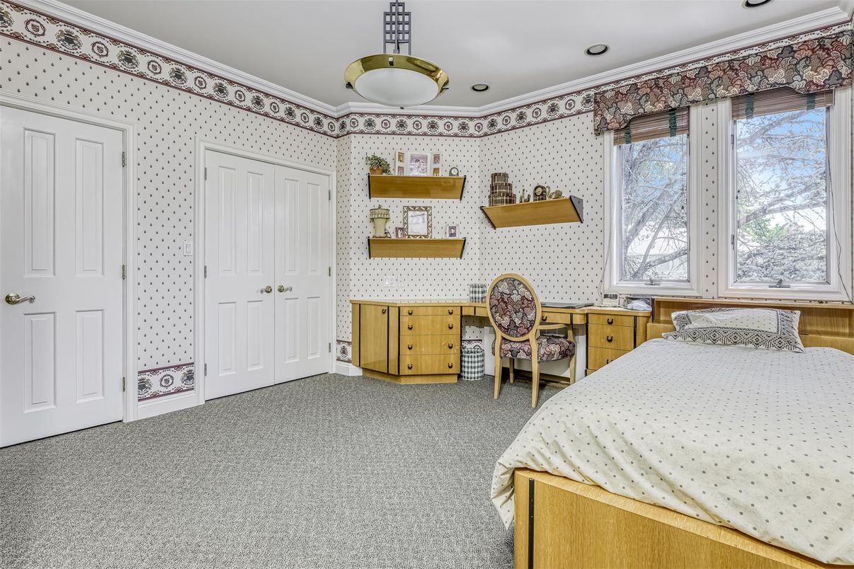 Bedroom, Home Office, Interior, Recessed Lighting