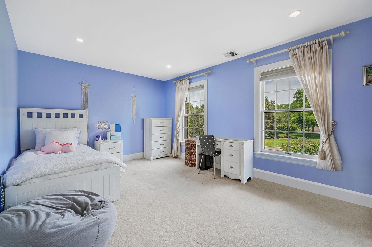 Bedroom, Home Office, Interior, Recessed Lighting