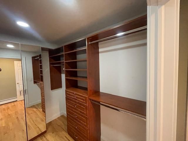 Interior, Recessed Lighting, Walk-in Closets, Wood Texture Flooring