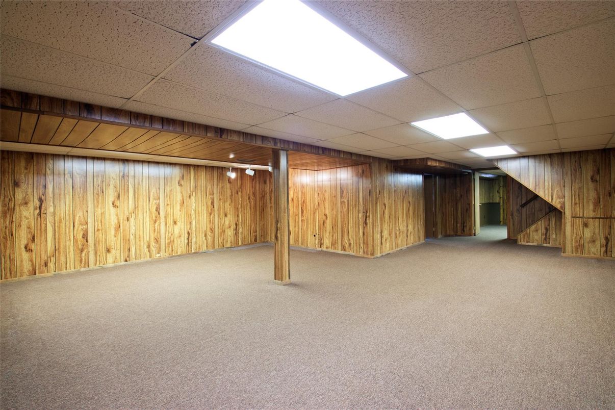 Empty room, Interior, Wooden Walls