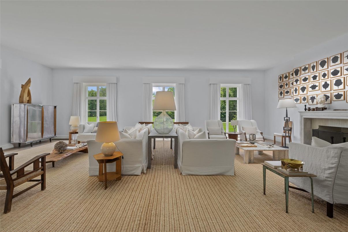 Dining room, Fireplace, Interior, Living room