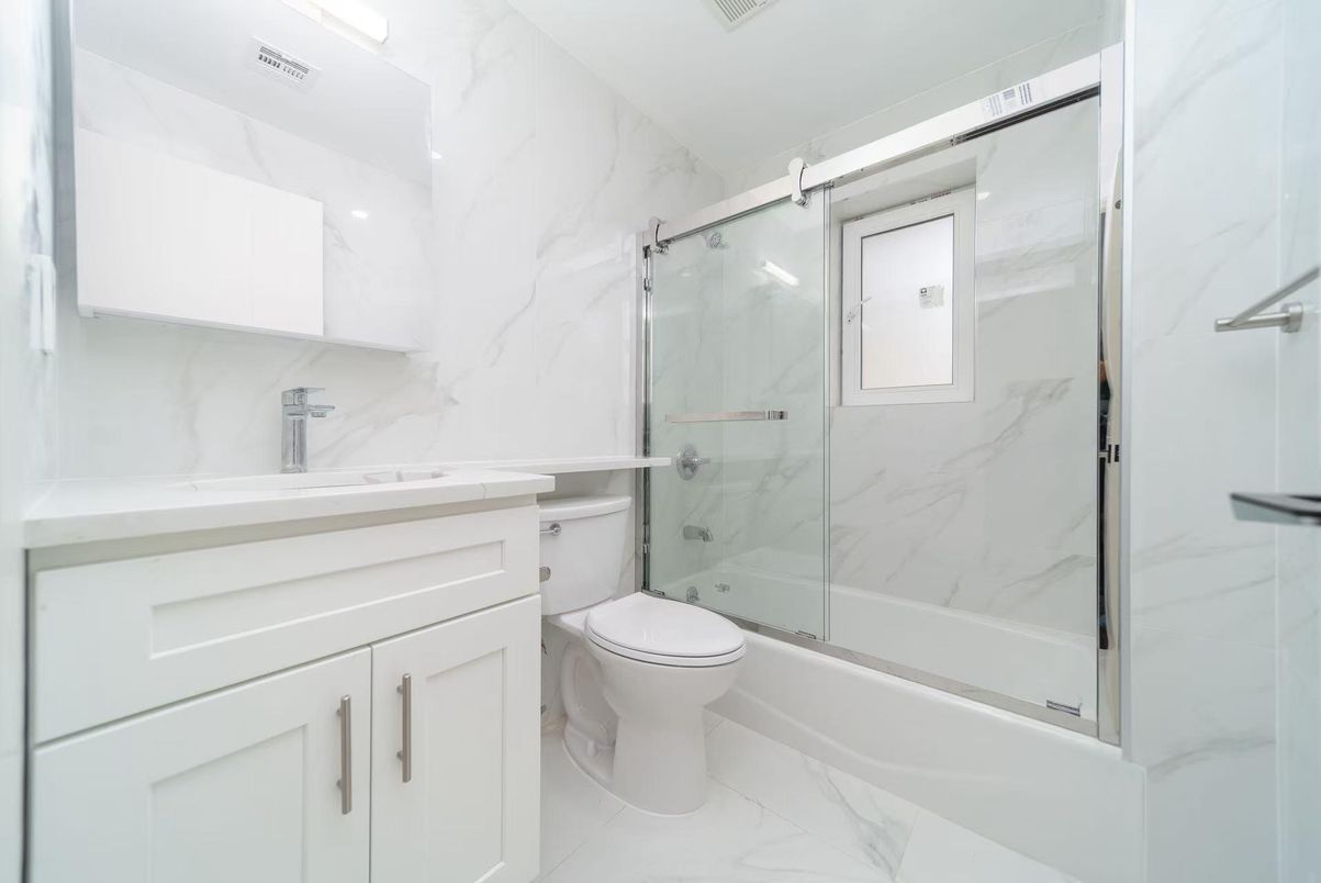 Bathroom, Glass Shower, Interior, Marble, Marble Walls