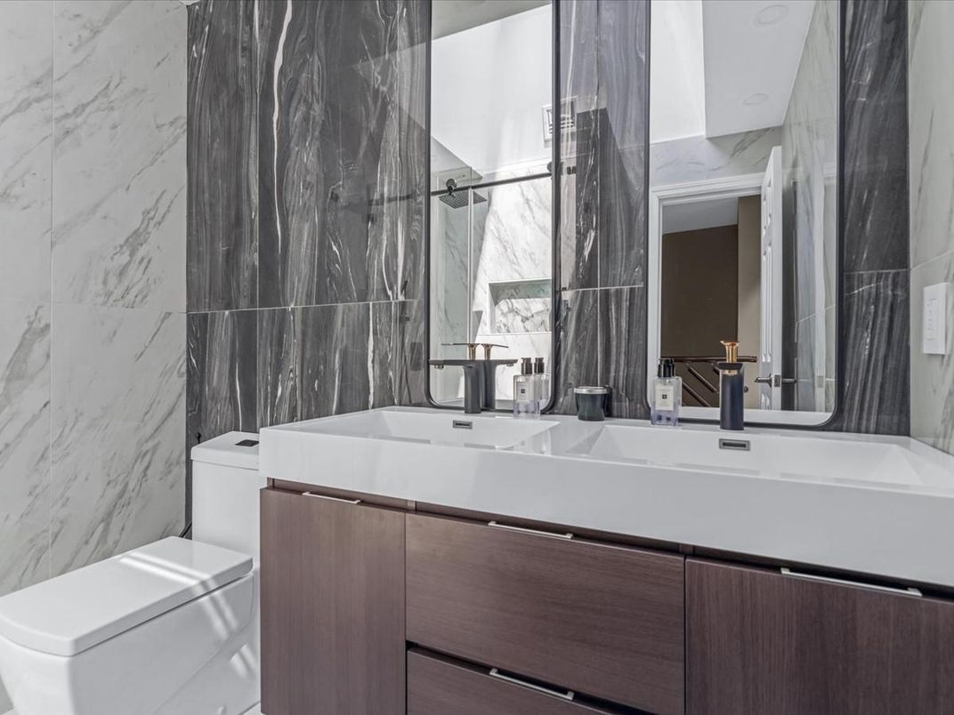 Bathroom, Interior, Marble Walls