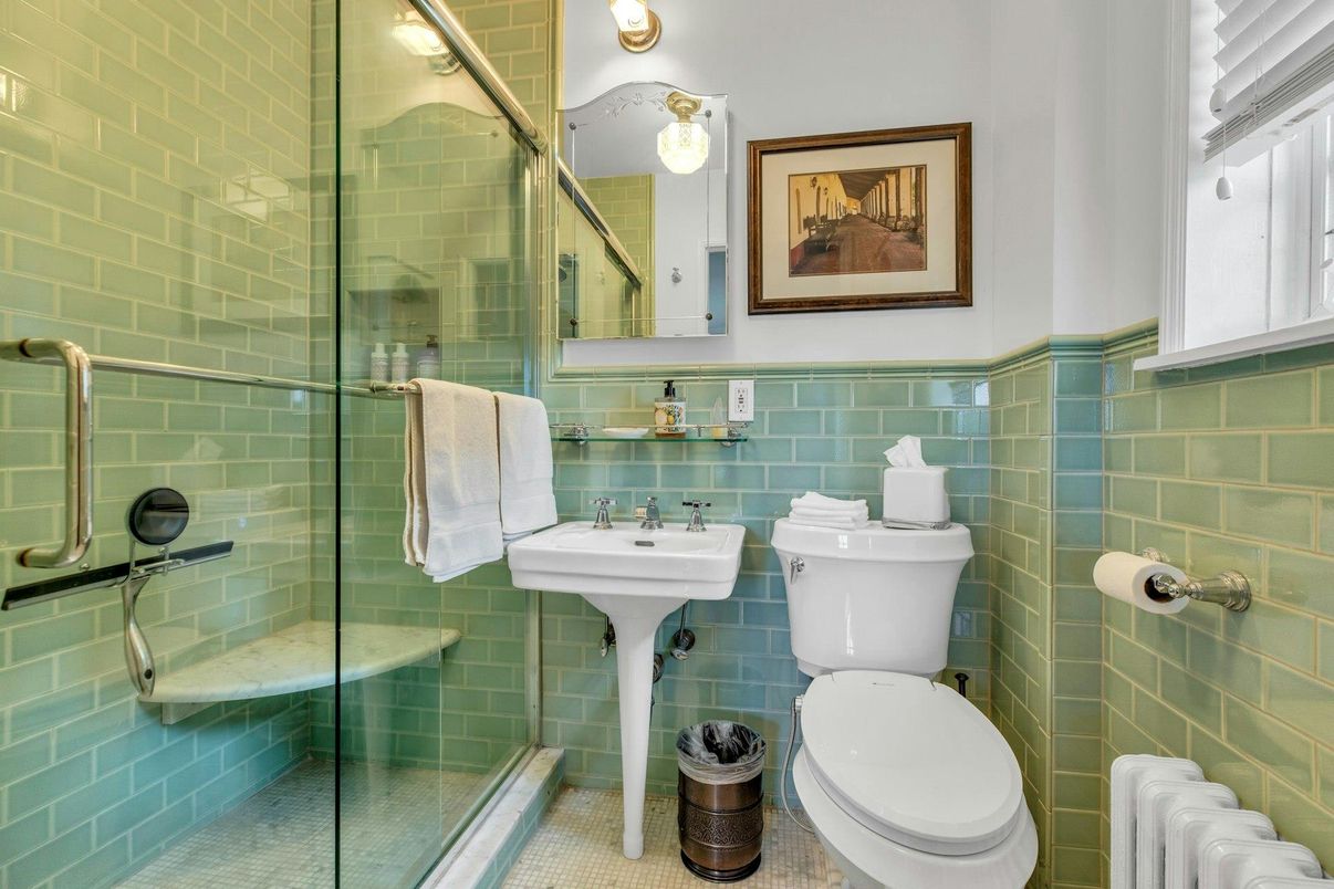 Bathroom, Glass Shower, Interior