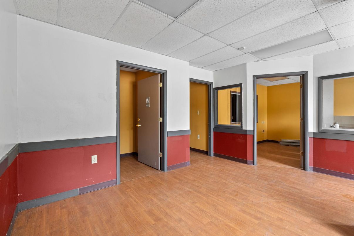 Empty room, Interior, Wood Texture Flooring