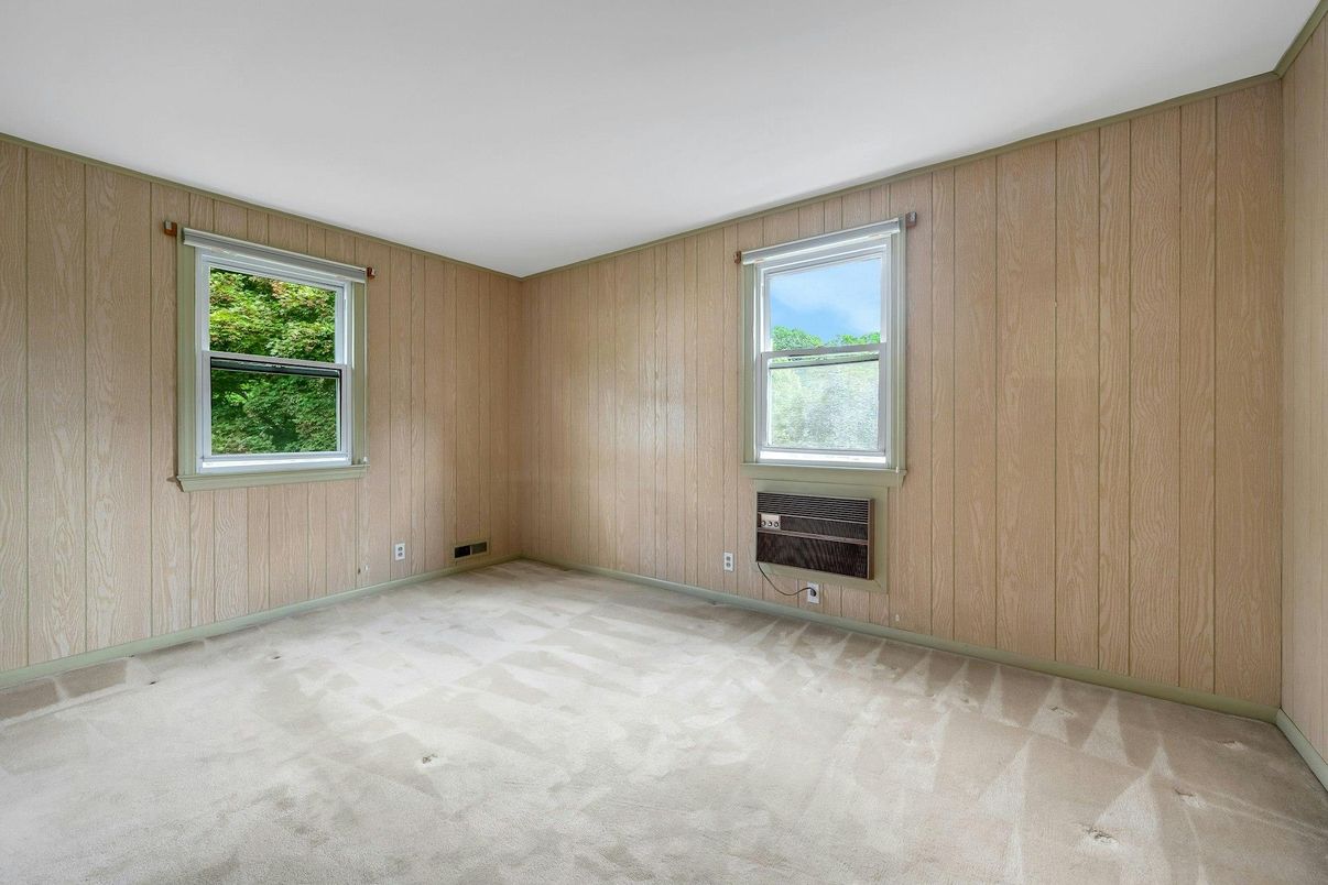 Empty room, Interior, Wooden Walls