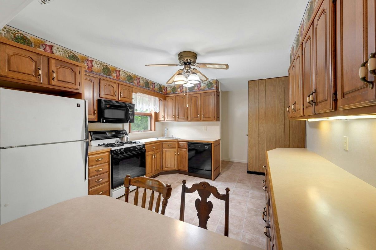 Dining room, Interior, Kitchen