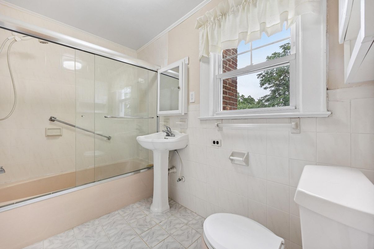 Bathroom, Glass Shower, Interior, Marble