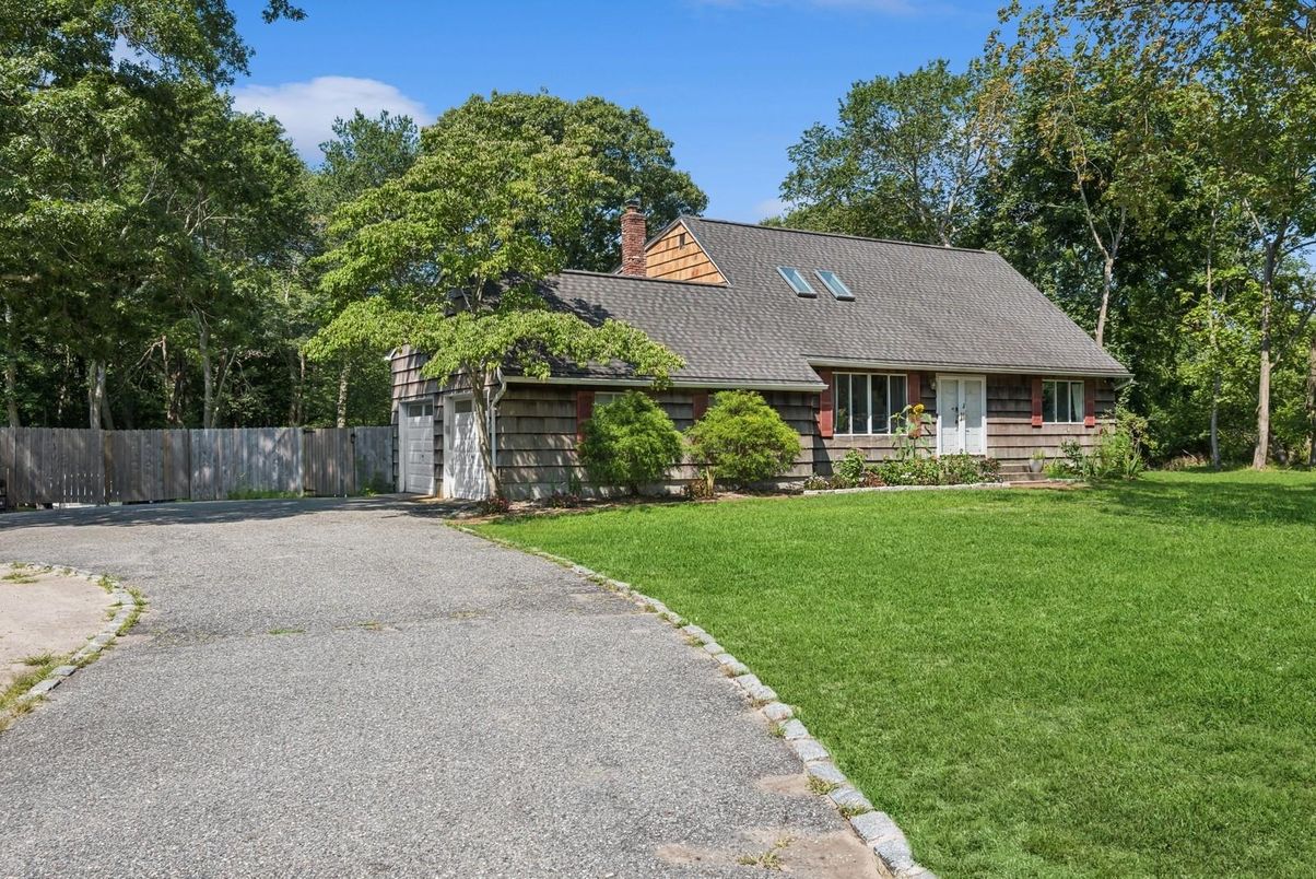 Attached, Backyard, Exterior, Facade, Cape Cod