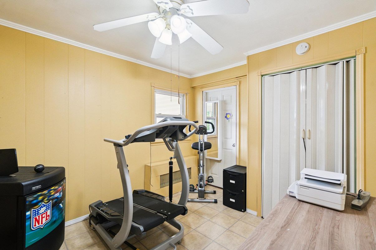 Fitness Equipment, Interior, Wood Texture Flooring
