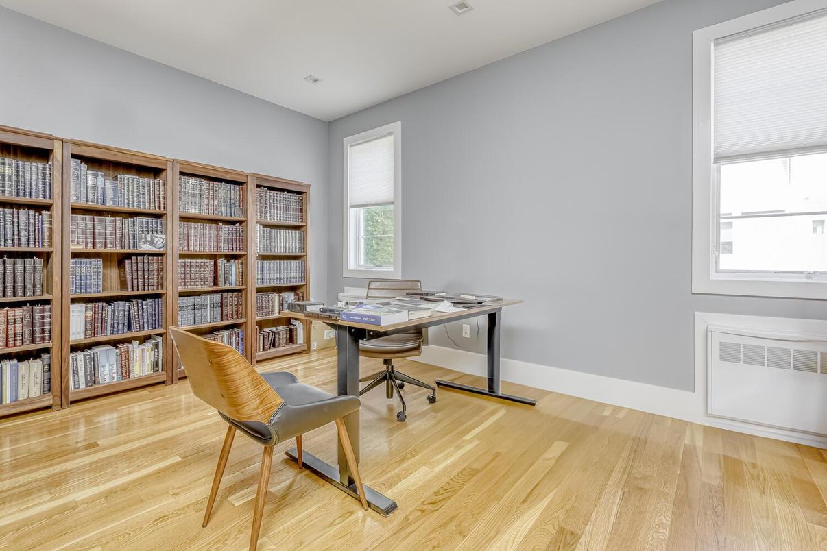 Home Office, Interior, Wood Texture Flooring