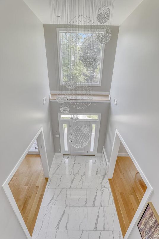 Interior, Marble, Pendant Lights