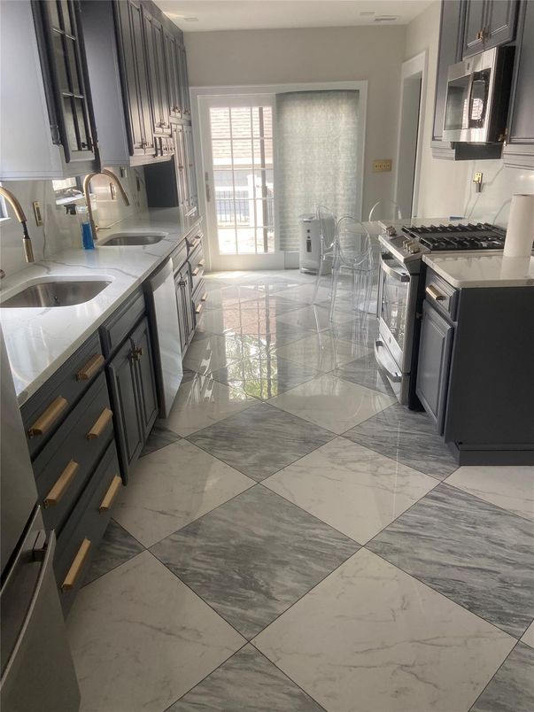 Interior, Kitchen, Marble