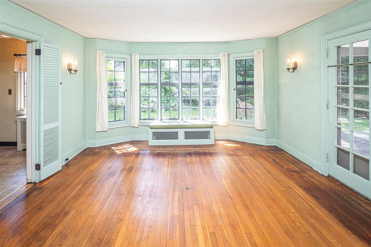 Empty room, Interior, Wood Texture Flooring