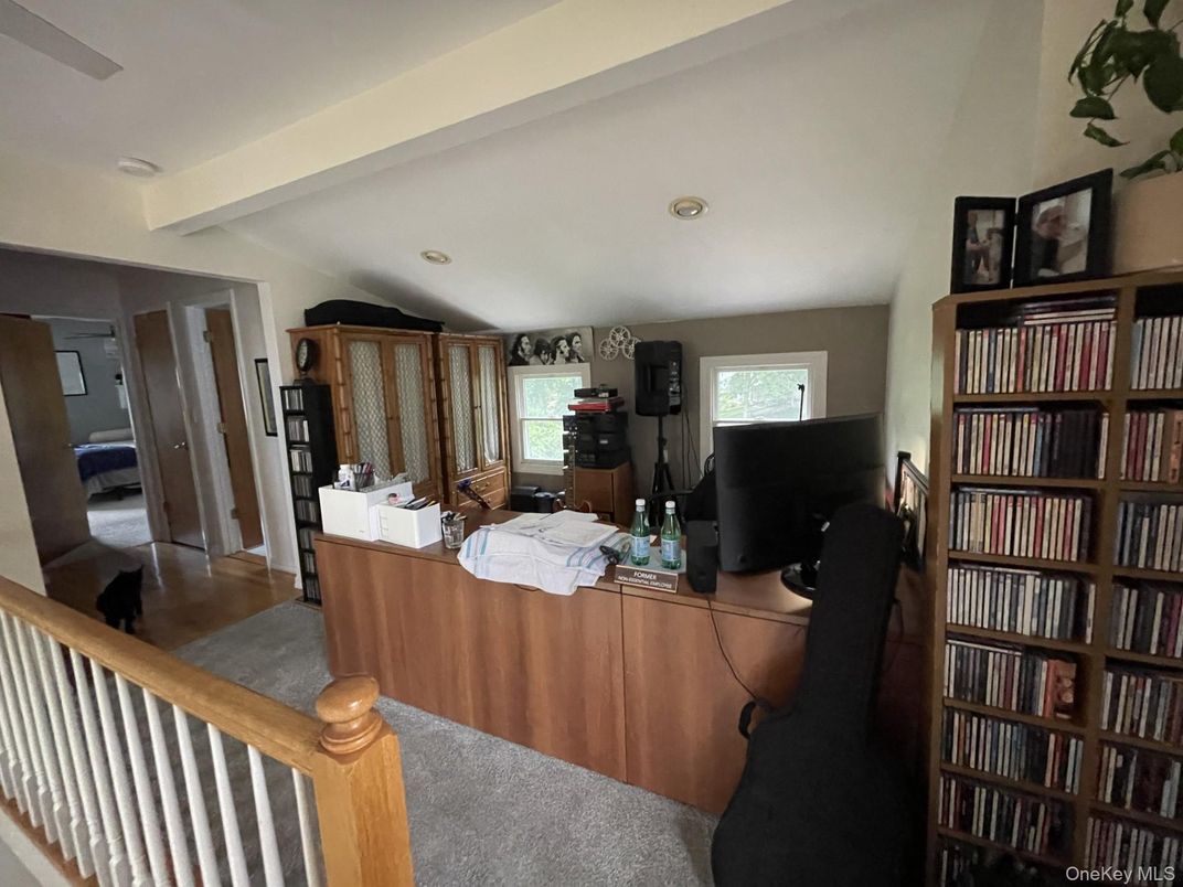 Home Office, Interior, Recessed Lighting