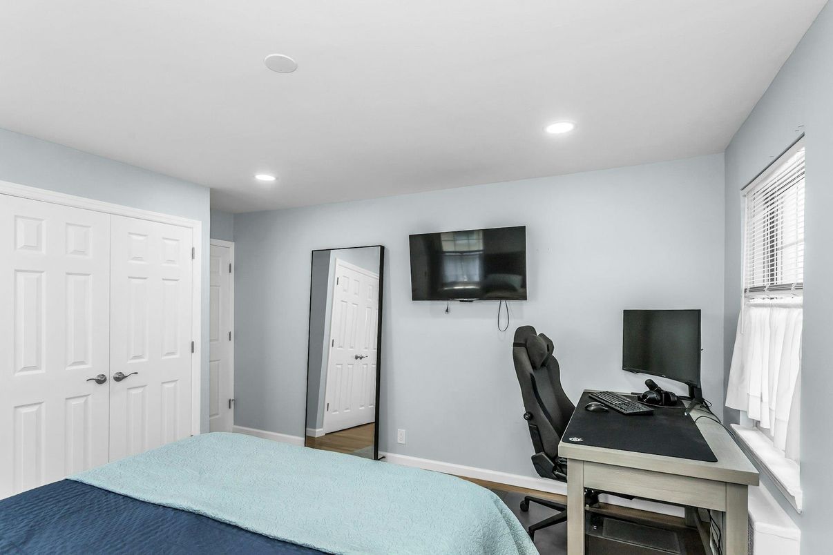 Home Office, Interior, Recessed Lighting