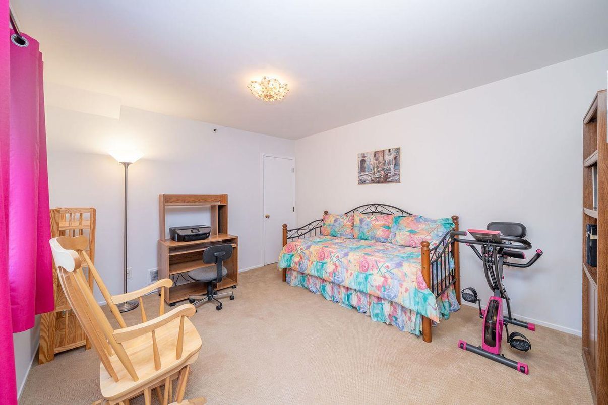 Bedroom, Fitness Equipment, Home Office, Interior