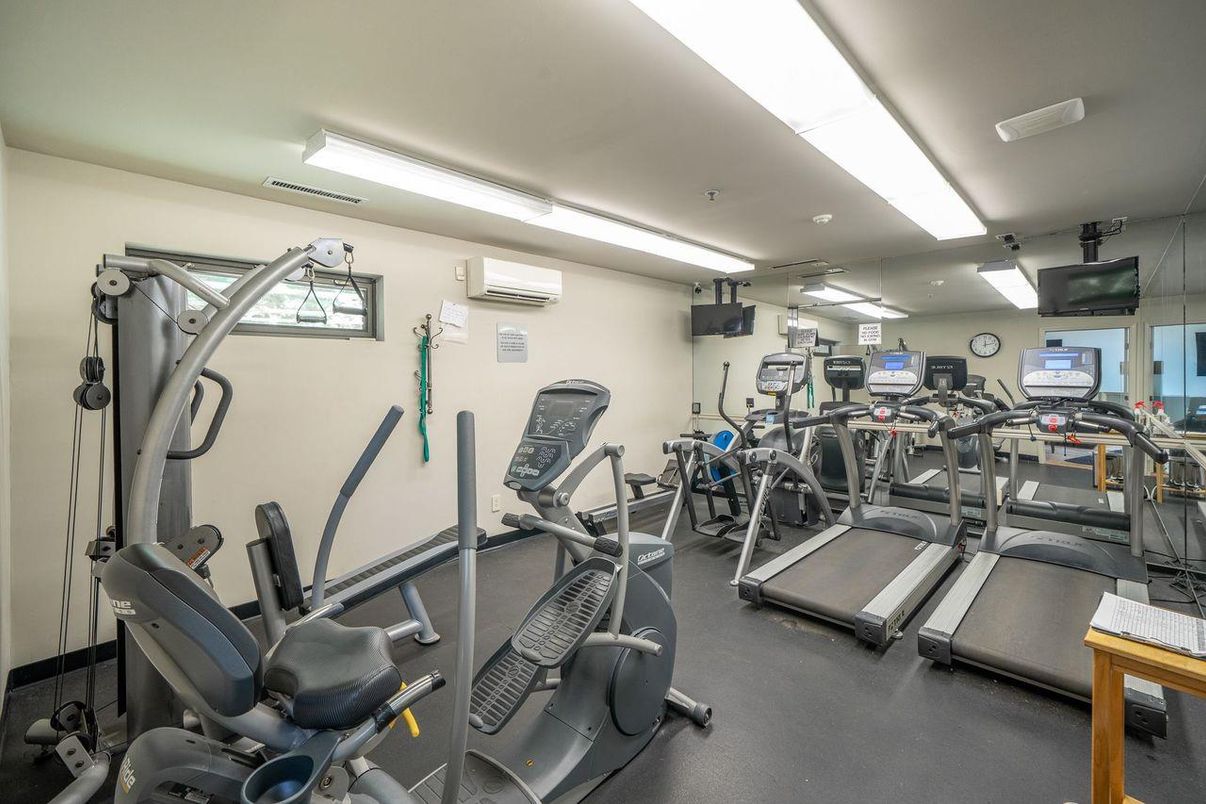 Fitness Equipment, Gym, Interior
