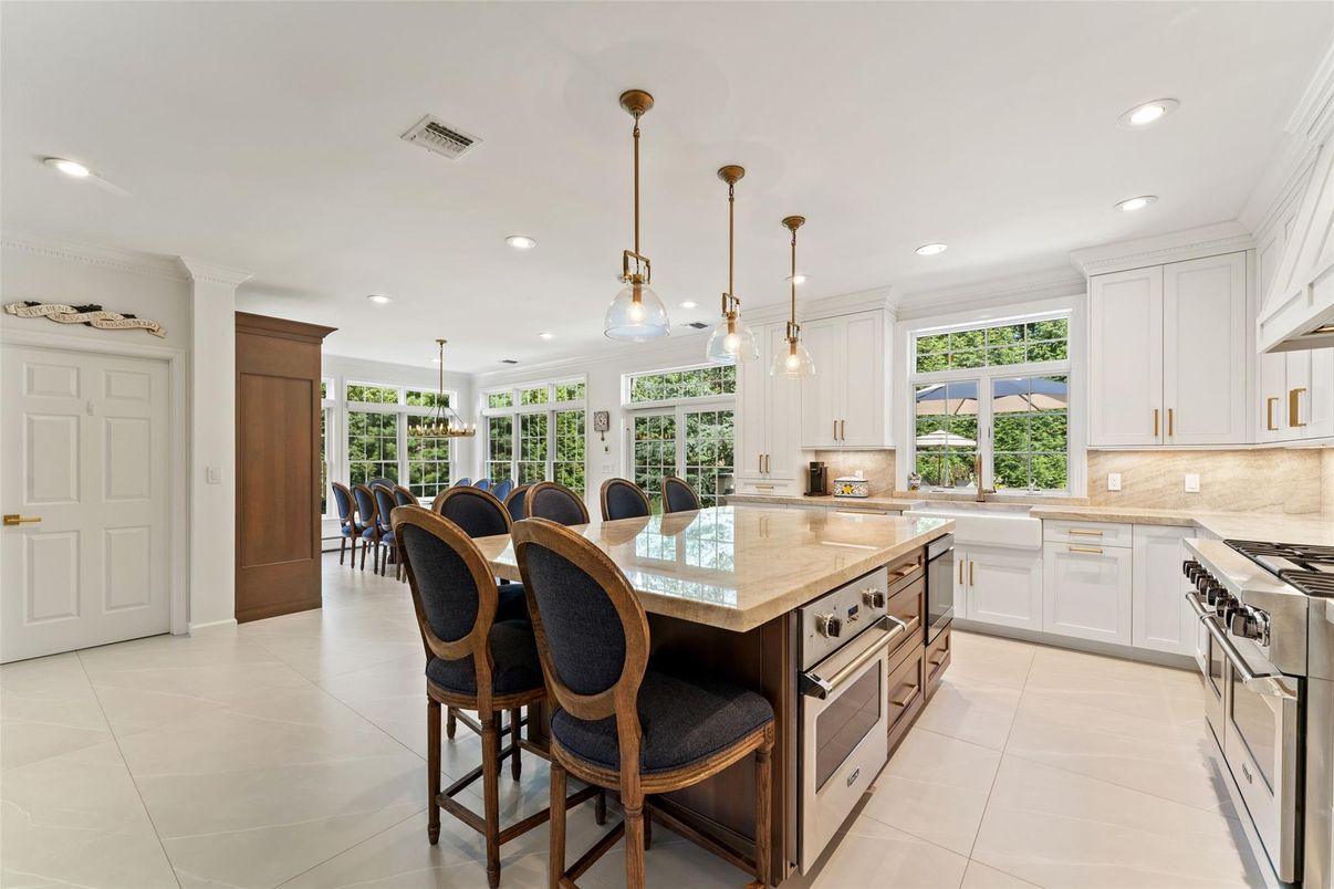 Interior, Kitchen, Pendant Lights, Recessed Lighting