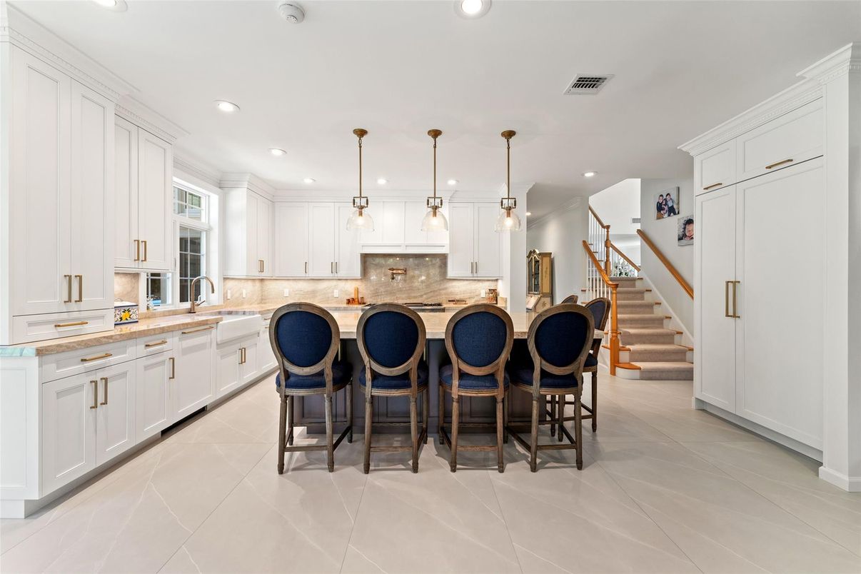 Interior, Kitchen, Pendant Lights, Recessed Lighting