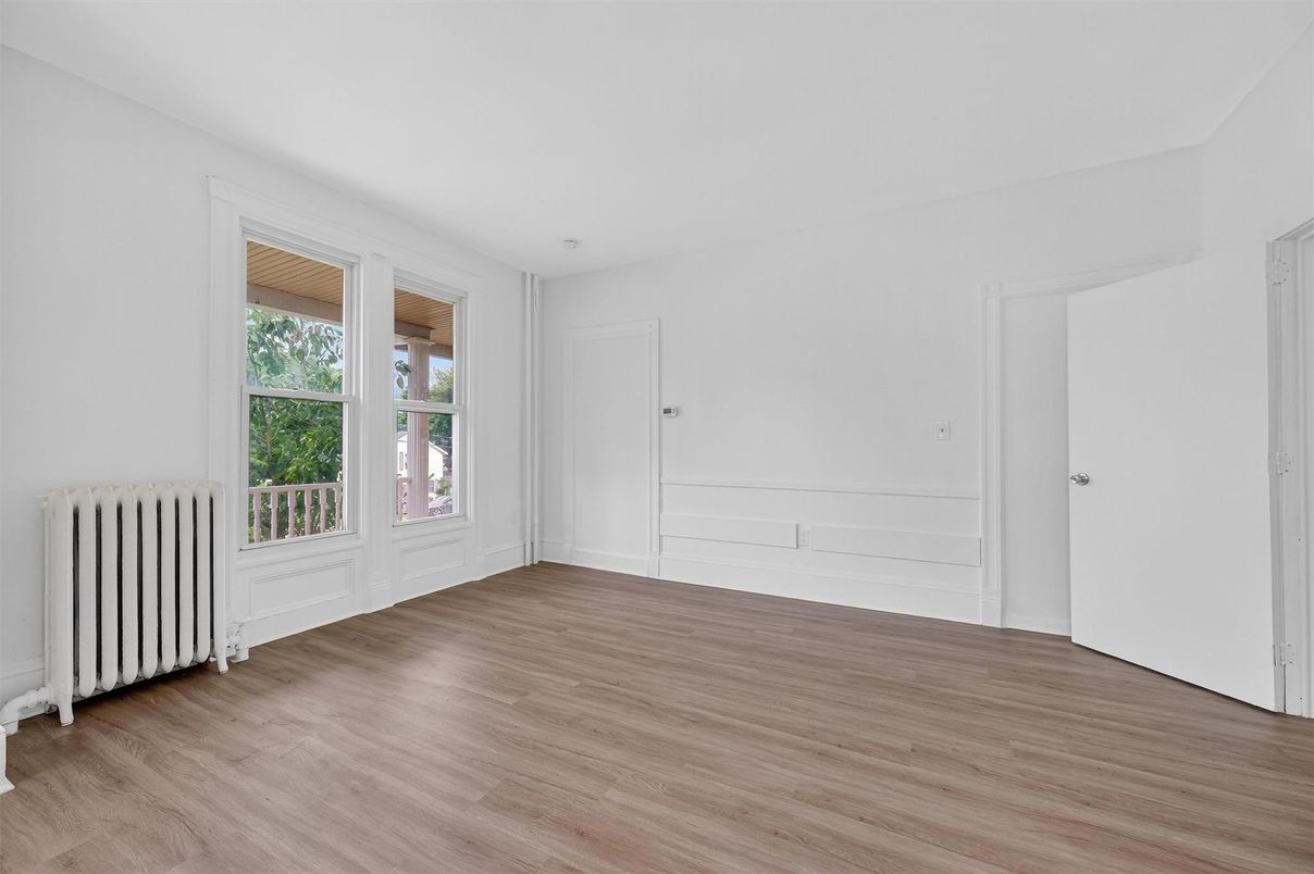 Empty room, Interior, Wood Texture Flooring