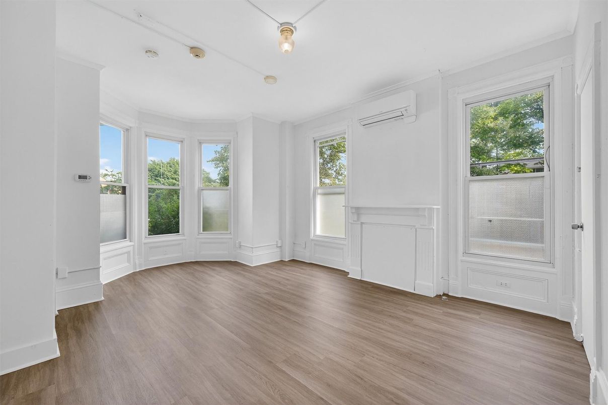 Empty room, Interior, Wood Texture Flooring