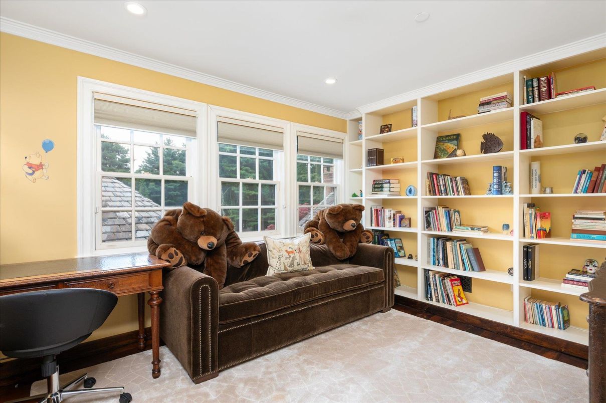 Home Office, Interior, Recessed Lighting