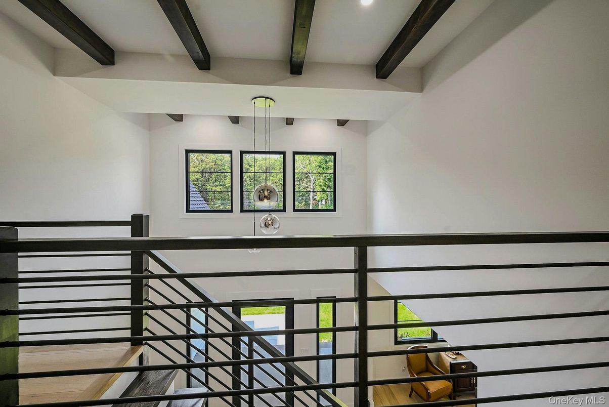 Interior, Recessed Lighting, Wooden Beams