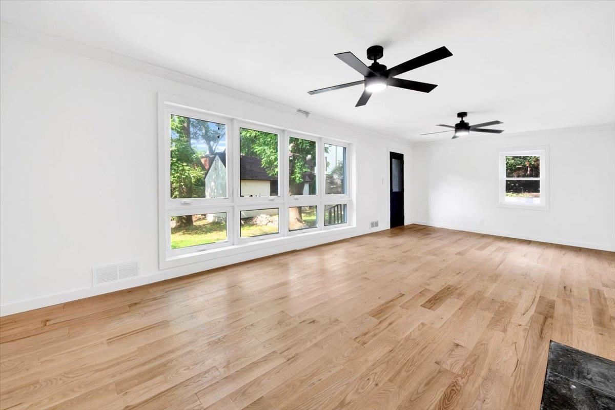 Empty room, Interior, Wood Texture Flooring
