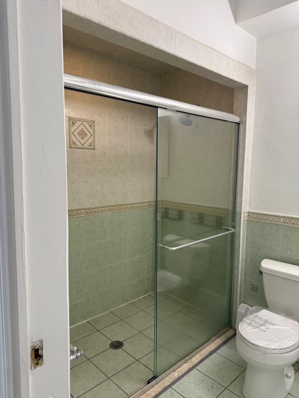 Bathroom, Glass Shower, Interior