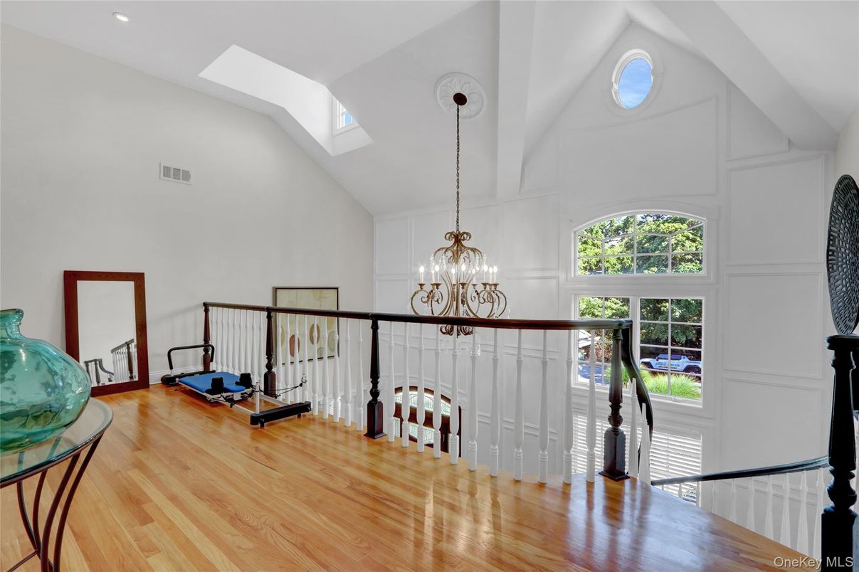 Chandelier, Interior, Recessed Lighting, Wood Texture Flooring