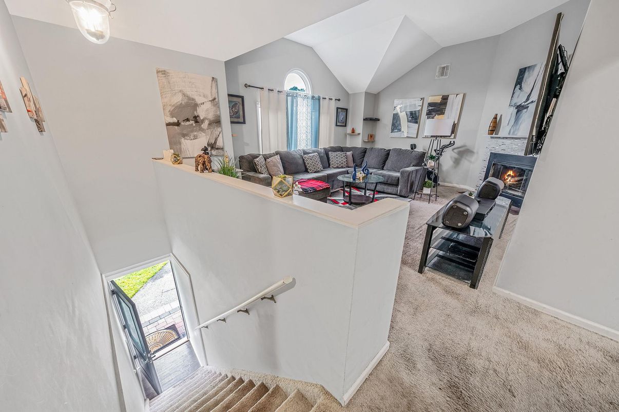 Fireplace, Interior, Living room