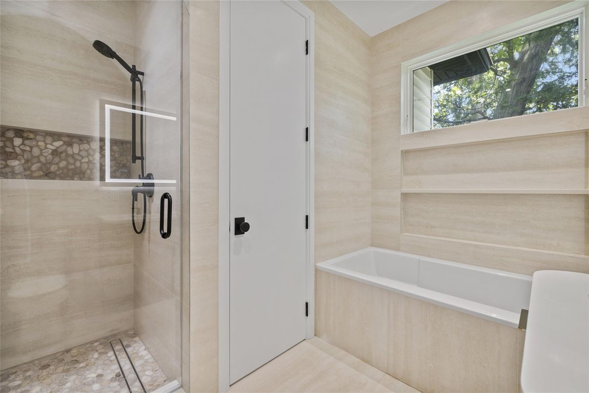 Bathroom, Glass Shower, Interior