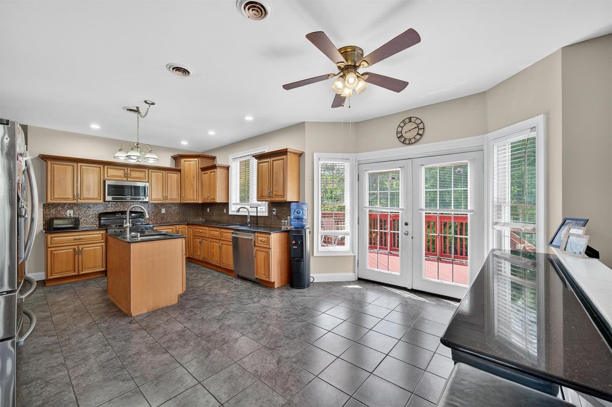 Interior, Kitchen, Recessed Lighting, Stainless Steel Appliances