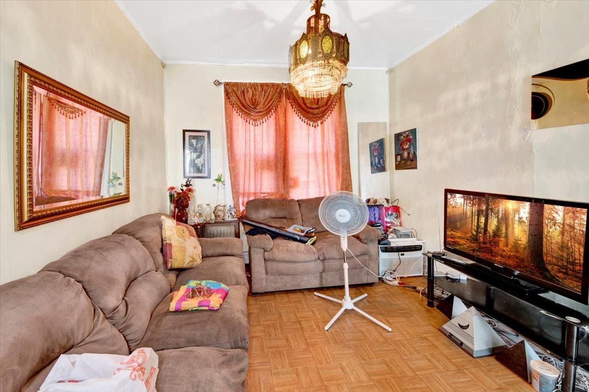 Chandelier, Interior, Living room, Wood Texture Flooring
