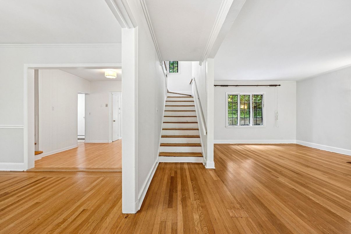 Empty room, Interior, Wood Texture Flooring