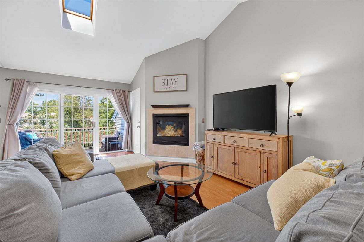 Fireplace, Interior, Living room, Wood Texture Flooring