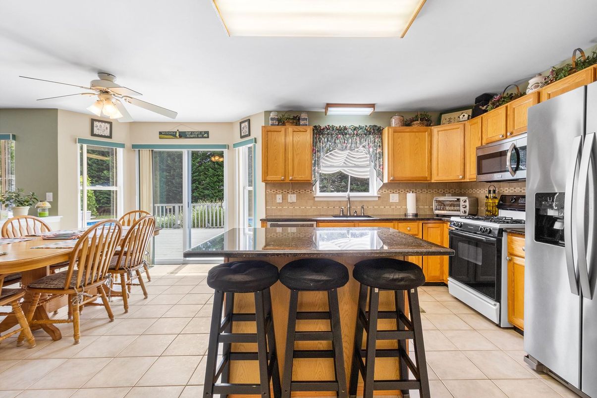 Dining room, Interior, Kitchen