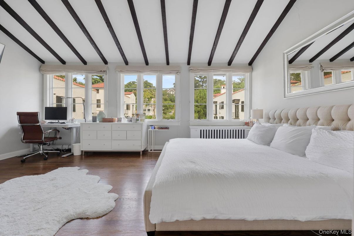 Bedroom, Home Office, Interior, Wood Texture Flooring