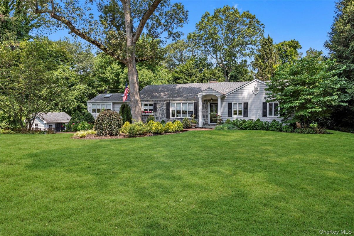 Backyard, Exterior, Facade, Ranch