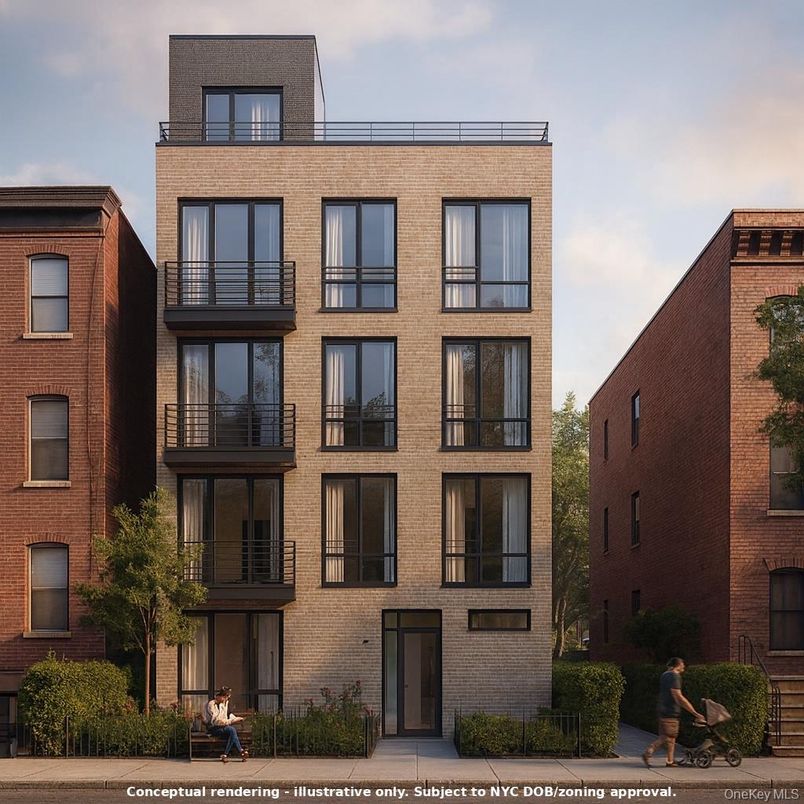 Exterior, Facade, Brick Facade, Rowhouse