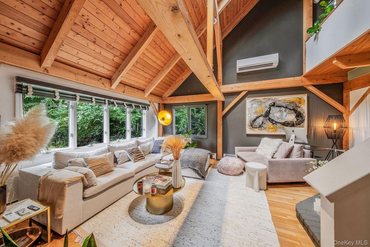 Interior, Living room, Wooden Beams, Wooden Ceilings, Wood Texture Flooring