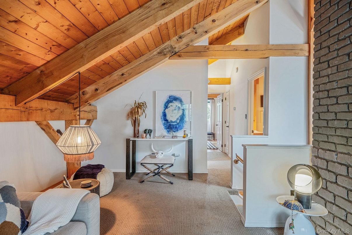 Interior, Stone Walls, Wooden Beams, Wooden Ceilings