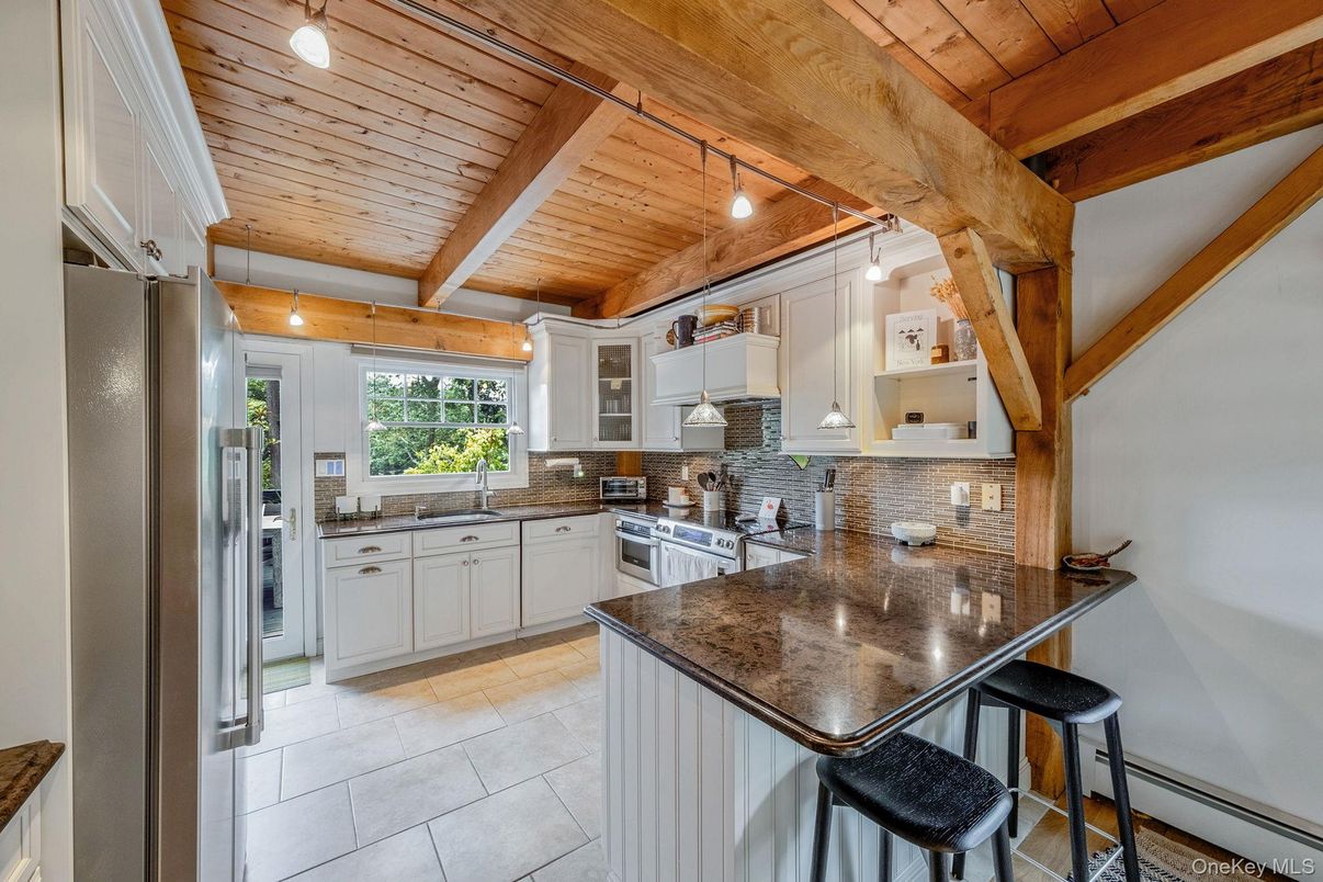 Interior, Kitchen, Wooden Beams, Wooden Ceilings