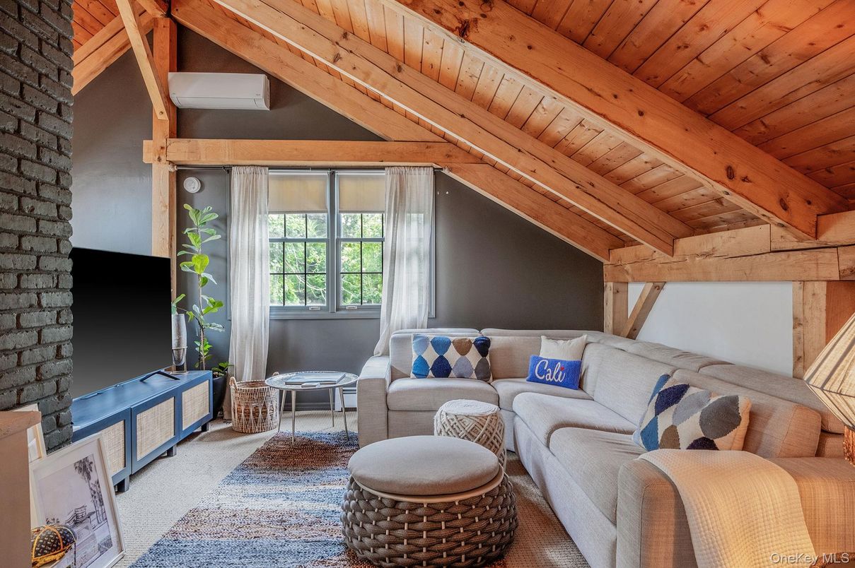 Interior, Living room, Wooden Beams, Wooden Ceilings
