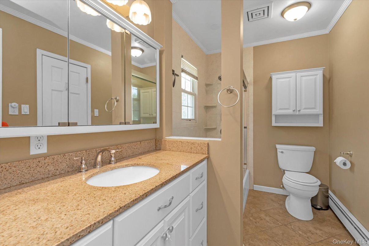 Bathroom, Dual Sink Vanities, Glass Shower, Interior