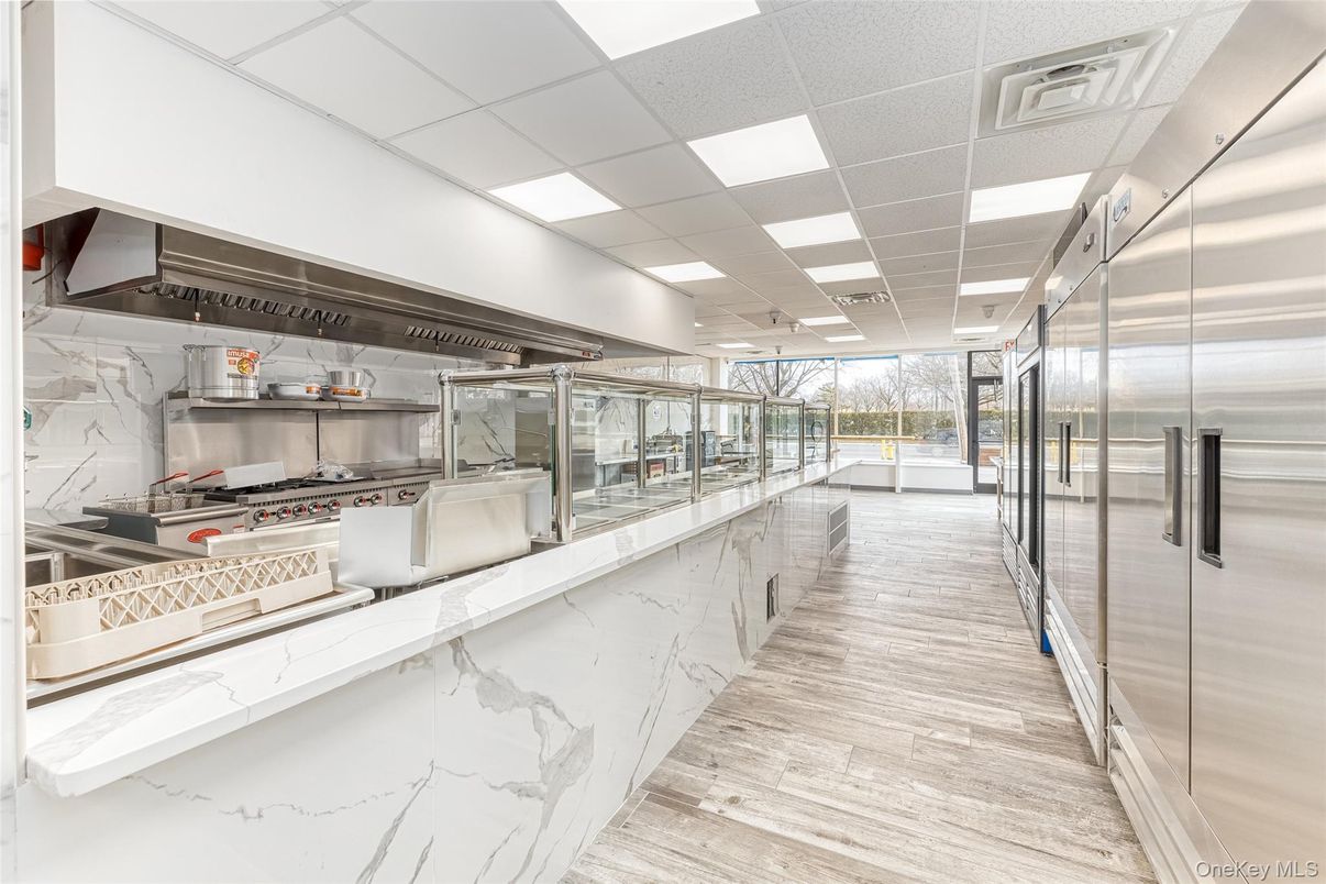 Interior, Marble Walls, Recessed Lighting